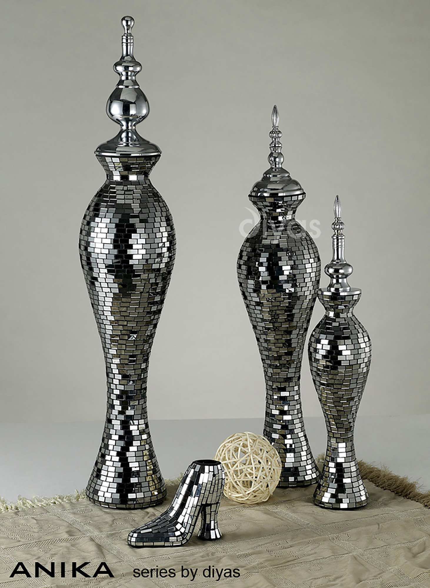 Anika Mosaic Art Glassware Diyas Home Ornaments Anika Mosaic Art Glassware Diyas Home Ornaments